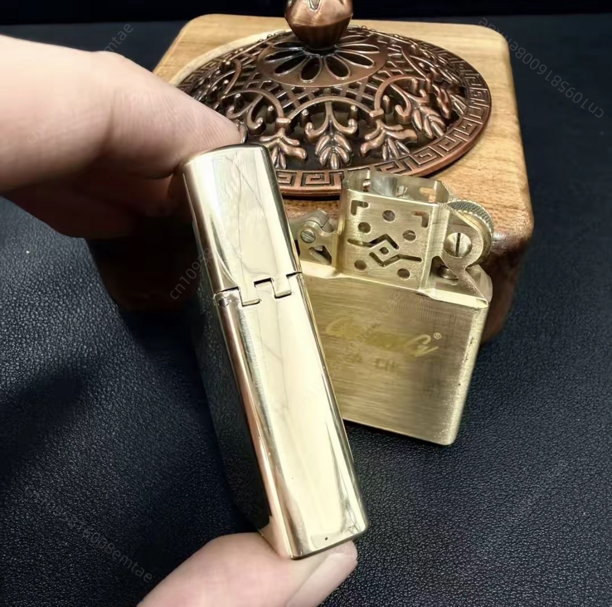 Lighter Insert Zippo - Nowa zapalniczka paliwowa CNC z mosiądzu,