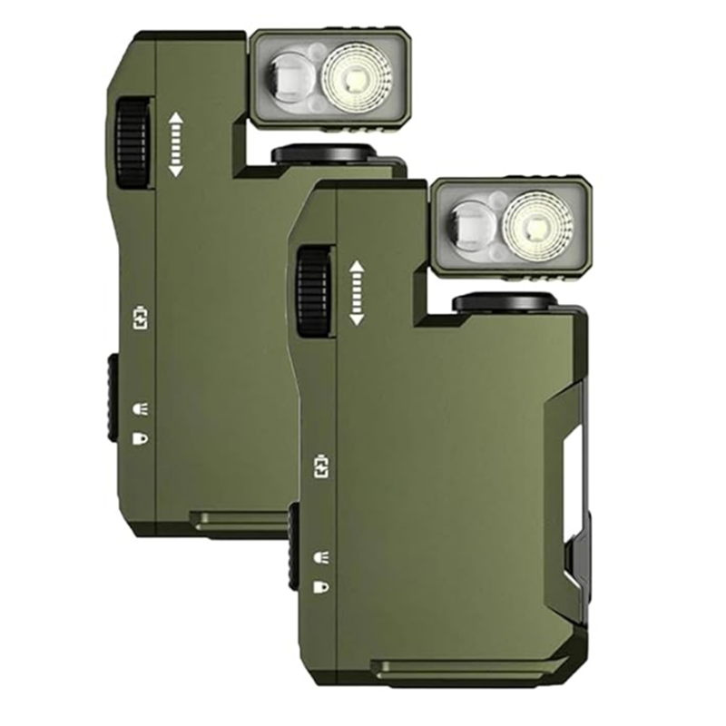 Edc Carry Flashlight - Latarka EDC AT51-2Pcs z 3 trybami