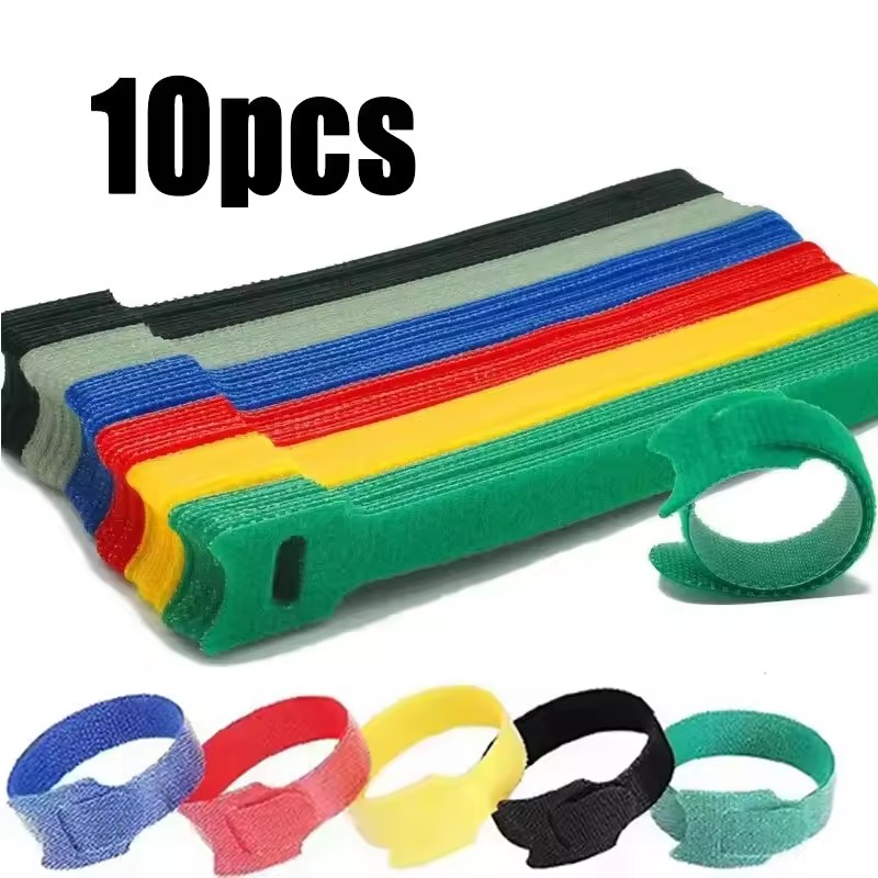Gear Tie Reusable - 10-50 szt. Uniwersalne opaski kablowe, taśmy