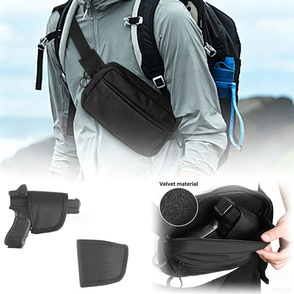 Edc Concealed Carry Bag - Taktyczna torba biodrowa do ukrytego noszenia