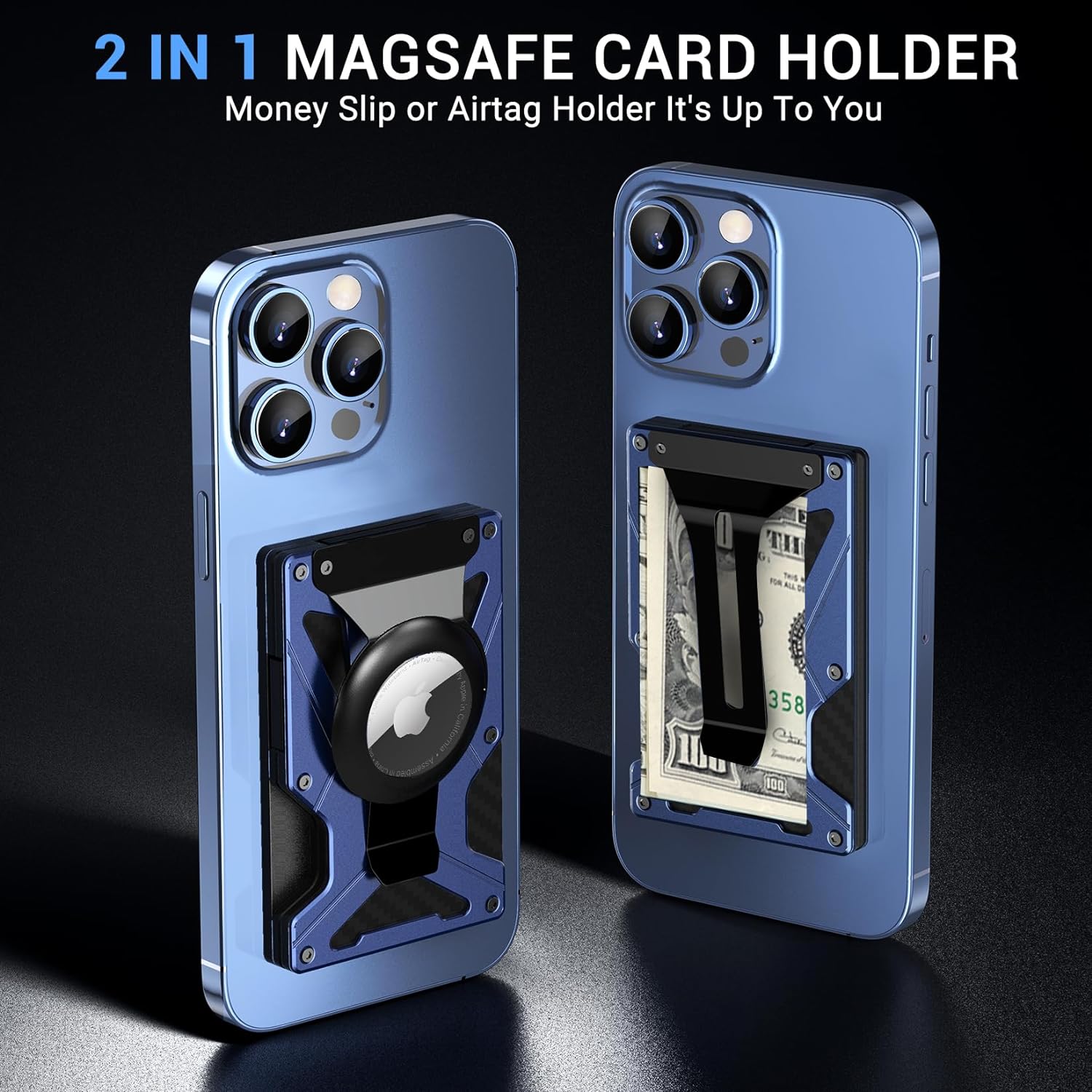 Money Clip Magnetic - Klips na pieniądze MagSafe z uchwytem
