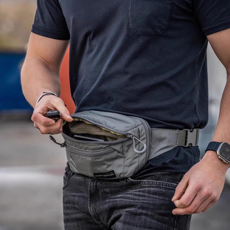 Edc Carry Bag For Men - Męska torba biodrowa z regulowanym paskiem,