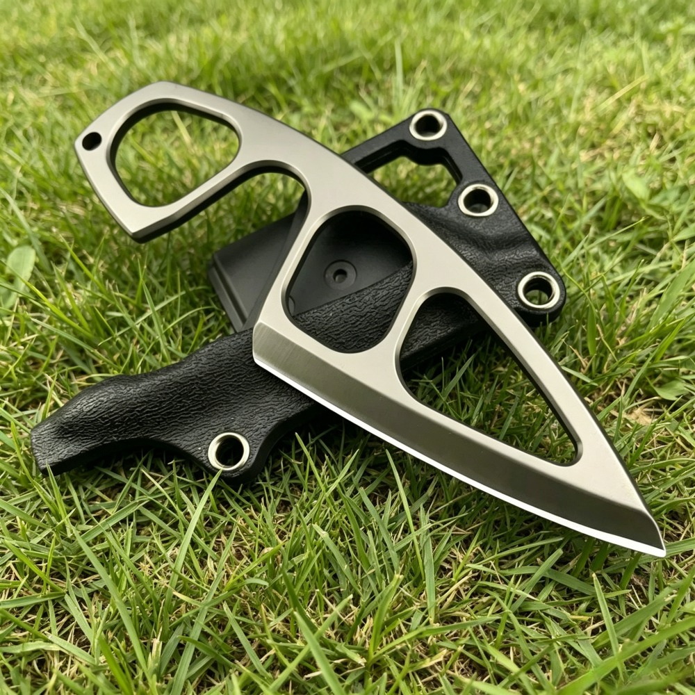 Edc Pocket Carry Fixed Blade - Nóż z wysoką twardością ostrza 440C,