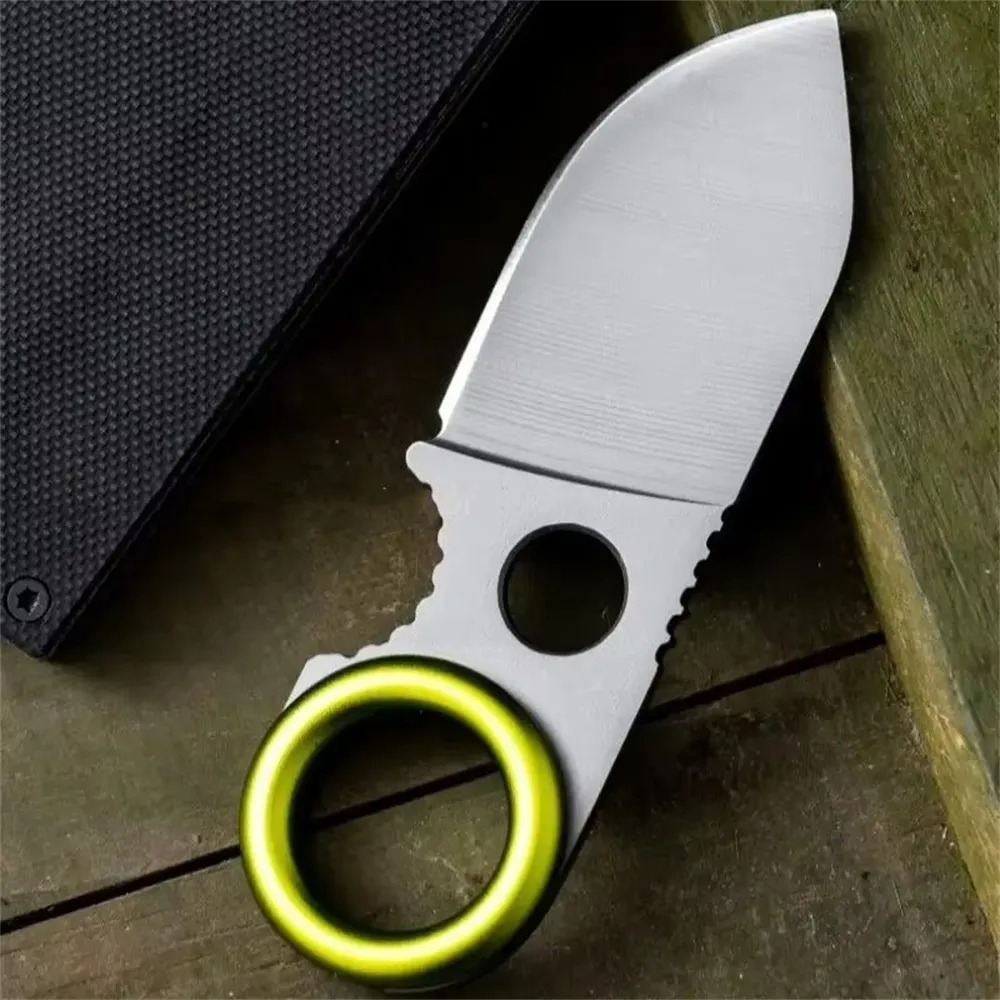 Edc Pocket Carry Fixed Blade - Mini EDC Nóż Pierścieniowy ze Stałą