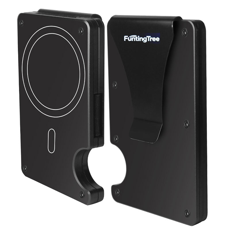 Money Clip Magnetic - Kompatybilny z MagSafe Wallet, Cienki portfel