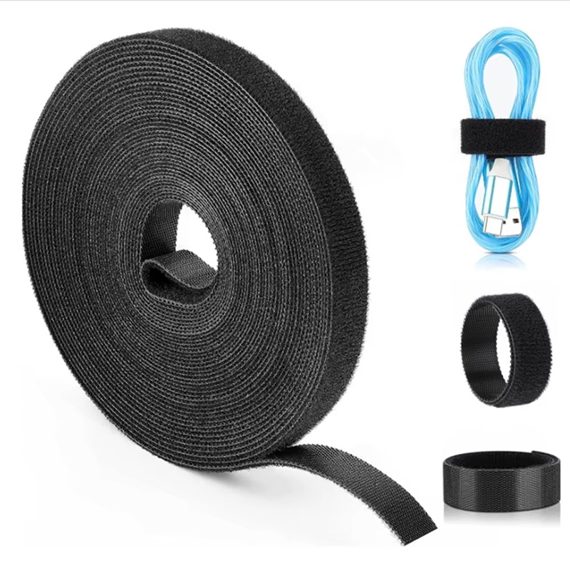 Gear Tie Reusable - Organizer kabli wielokrotnego użytku 1/3/5M/Rolka, zdejmowane
