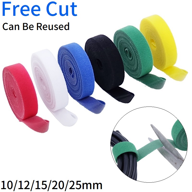 Gear Tie Reusable - Opaski kablowe 1/5M Wielokrotnego użytku samoprzylepne