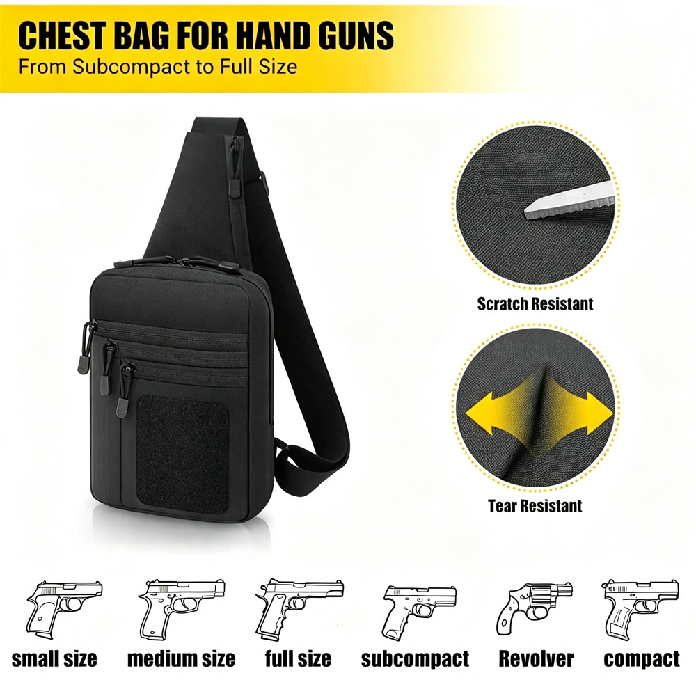 Ukryta torba na broń do noszen – Edc Concealed Carry Holster recenzja i cena