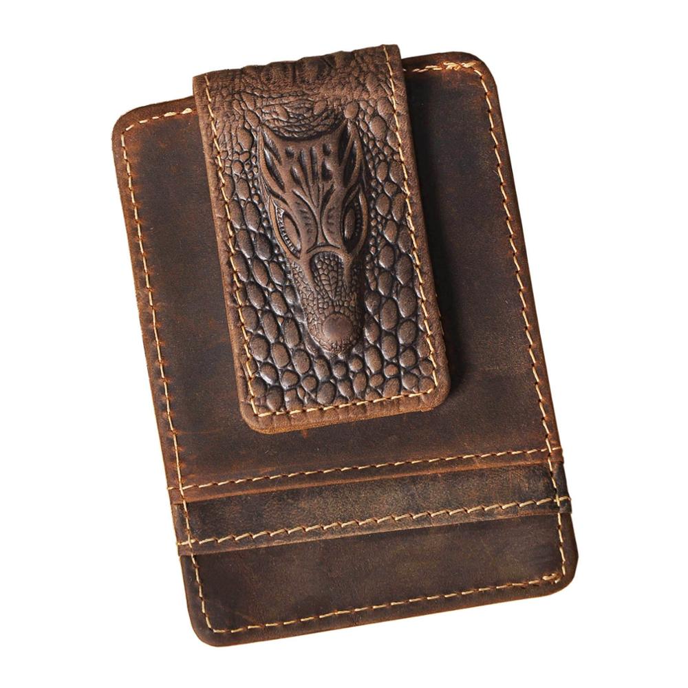 2020 Trend prawdziwe skórzane  – Money Clip Magnetic recenzja i cena