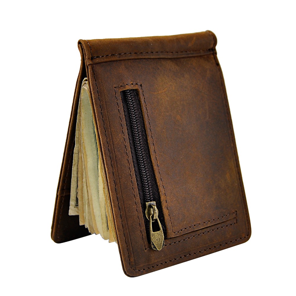 Jakość skóra mężczyźni magnety – Money Clip Magnetic recenzja i cena