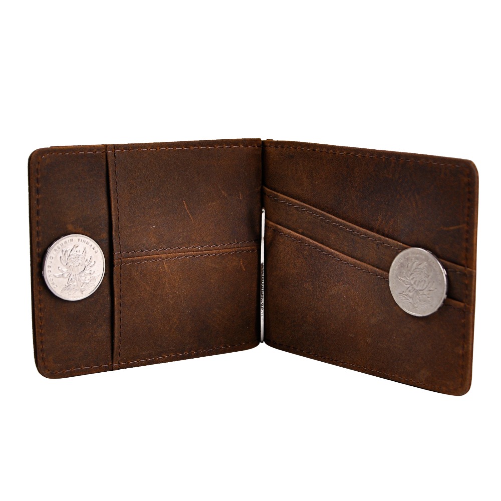 Jakość skóra mężczyźni magnety – Money Clip Magnetic recenzja i cena
