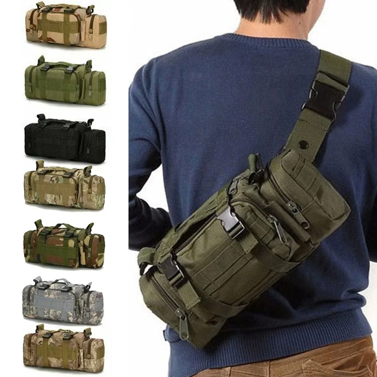 Torba na ramię typu duffel, ne – Edc Carry Bag For Men recenzja i cena