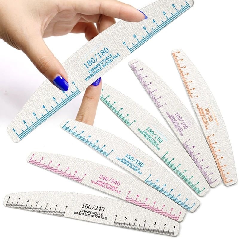 50/100szt Rule Print Pilnik do – Nail File Titanium recenzja i cena