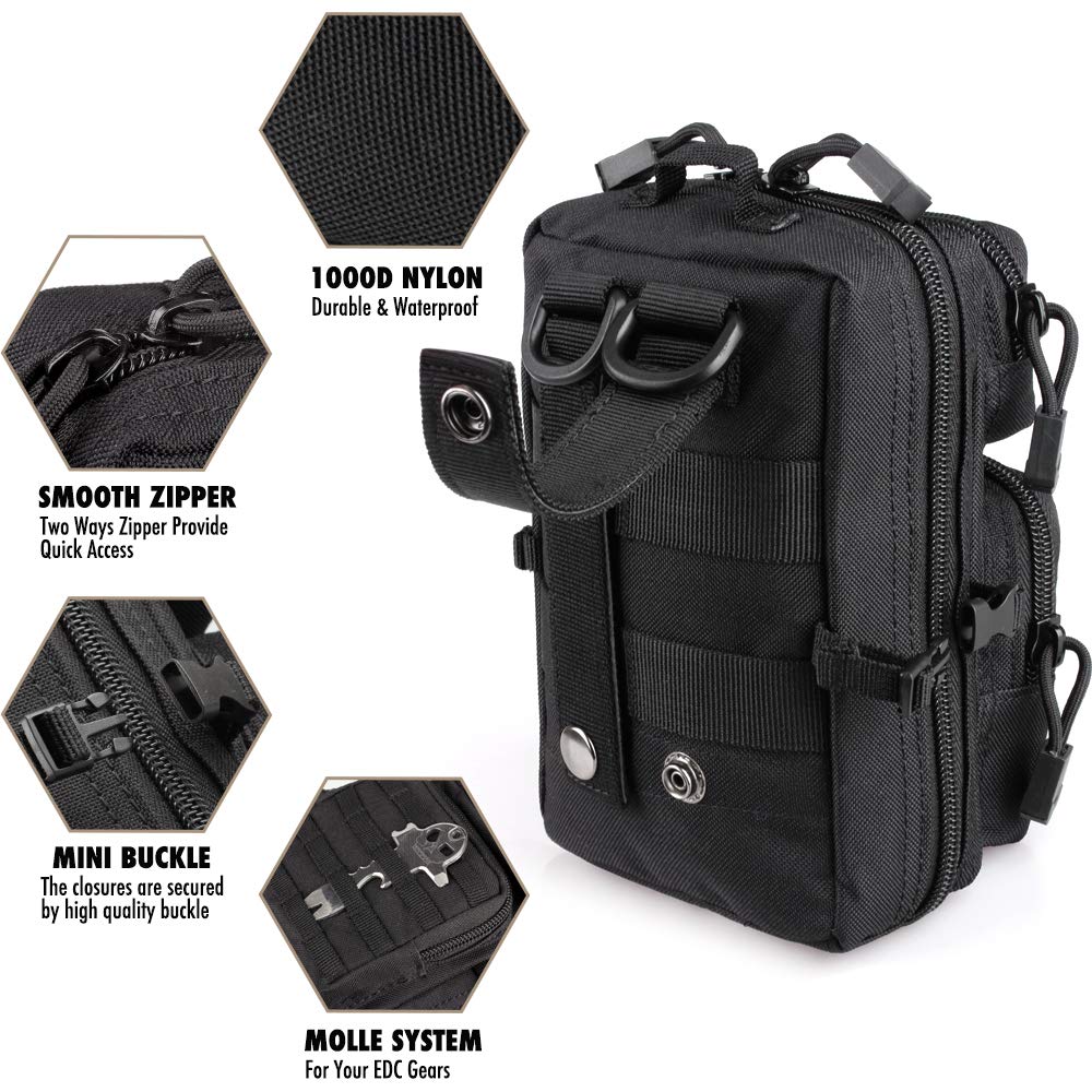 Taktyczna ładownica Molle, ład – Edc Carry Box recenzja i cena