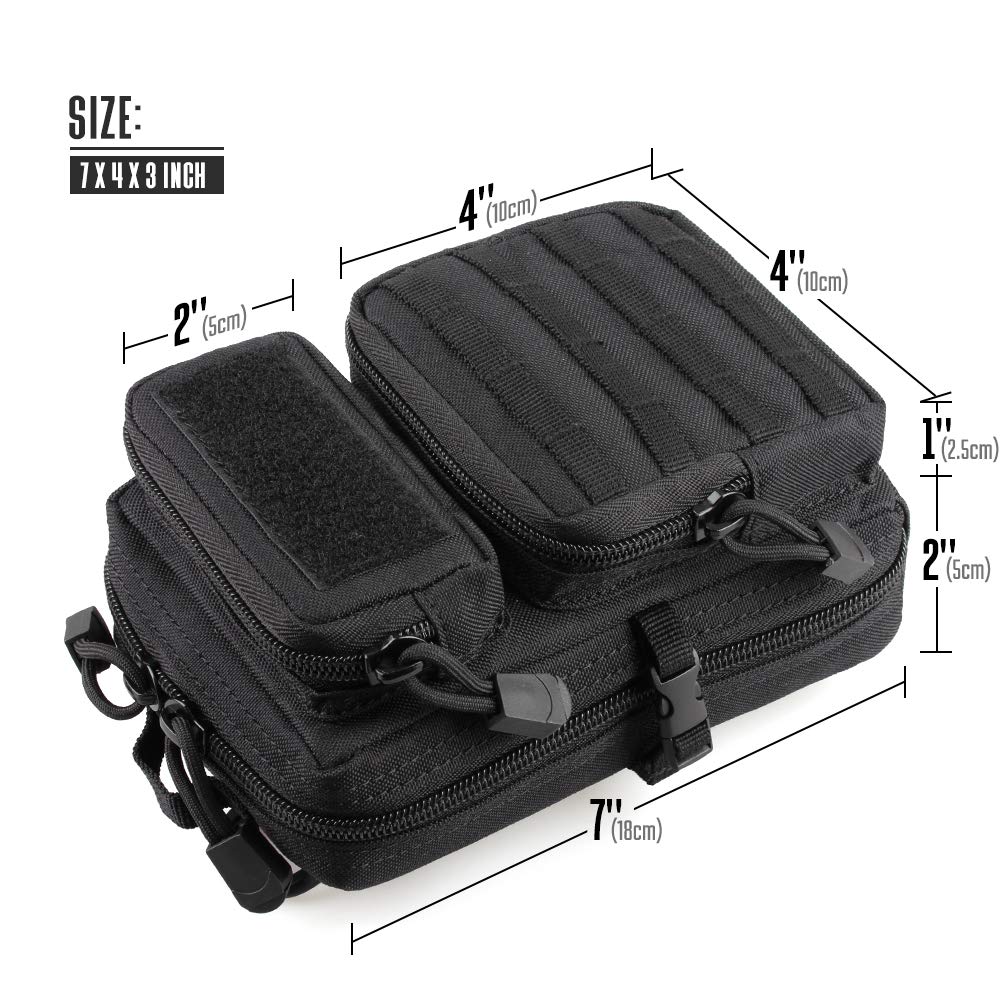 Taktyczna ładownica Molle, ład – Edc Carry Box recenzja i cena