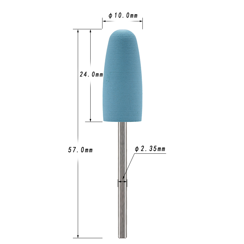 5 sztuk/zestaw Silikonowe Frez – Nail File Titanium recenzja i cena