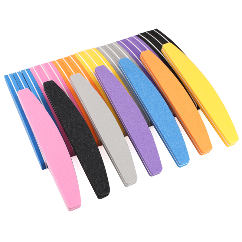10/50 szt. Gąbkowe pilniki do  – Nail File Titanium recenzja i cena