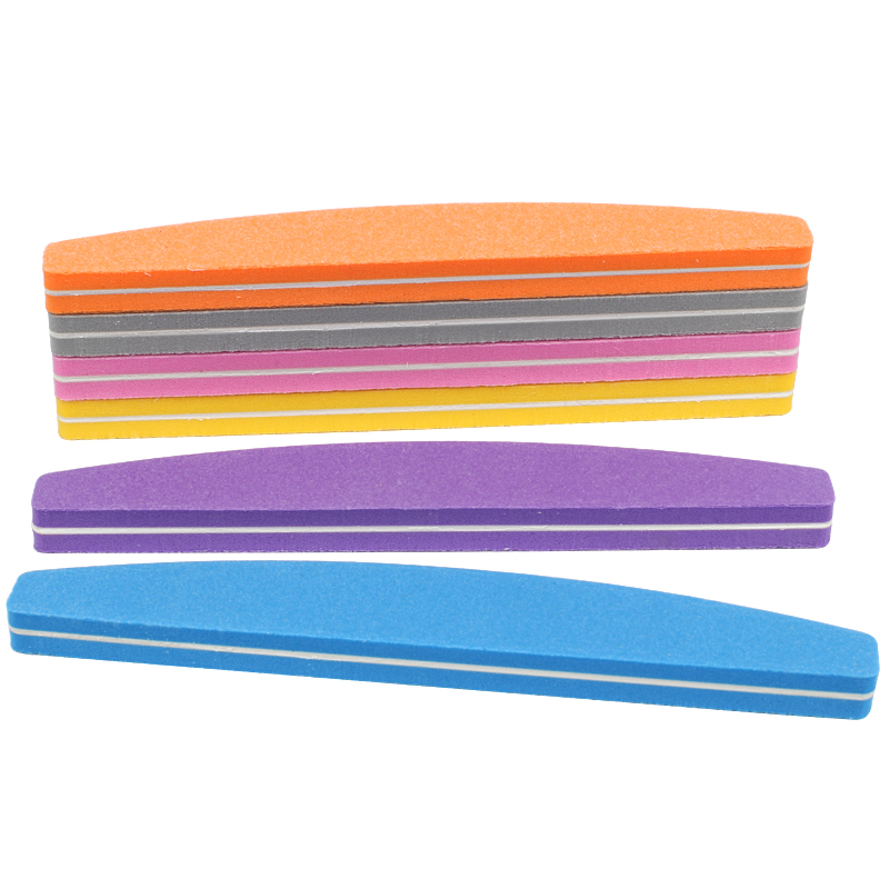 10/50 szt. Gąbkowe pilniki do  – Nail File Titanium recenzja i cena