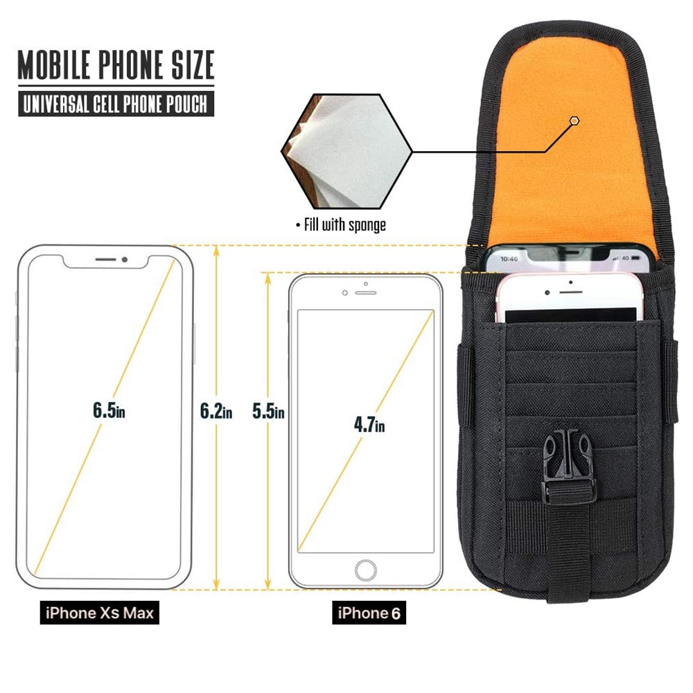 Taktyczna ładownica na telefon – Edc Concealed Carry Belt recenzja i cena