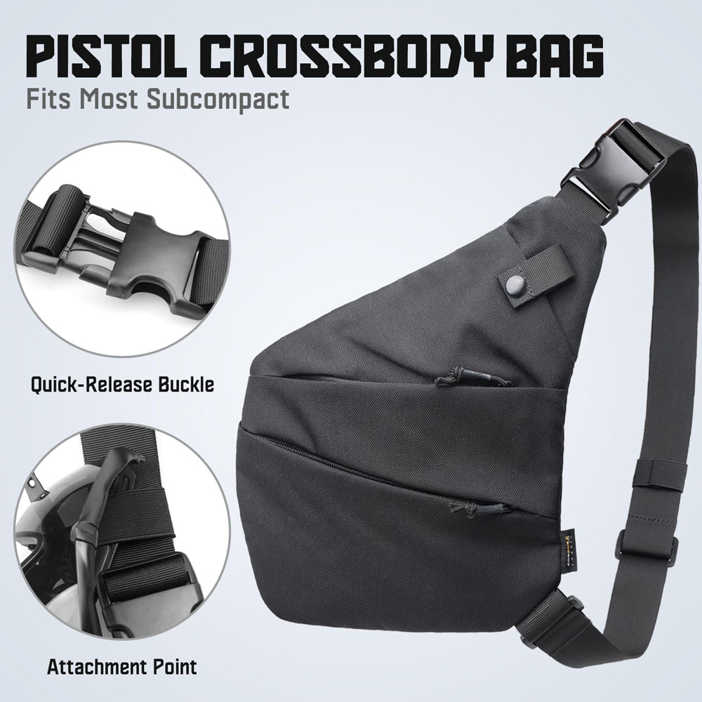 Taktyczna ukryta torba do nosz – Edc Concealed Carry Bag recenzja i cena