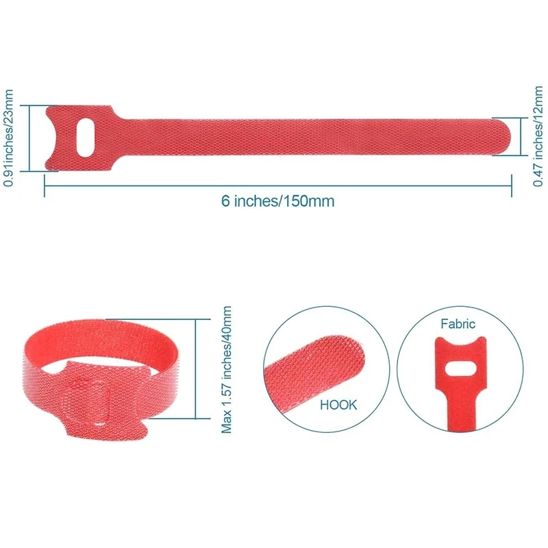 10-50 szt. Uniwersalne opaski  – Gear Tie Reusable recenzja i cena