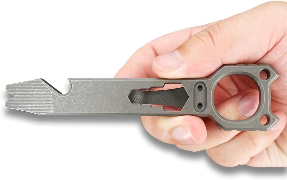 FEGVE Tytanowy EDC Pry Bar, na – Titanium Pry Bar recenzja i cena