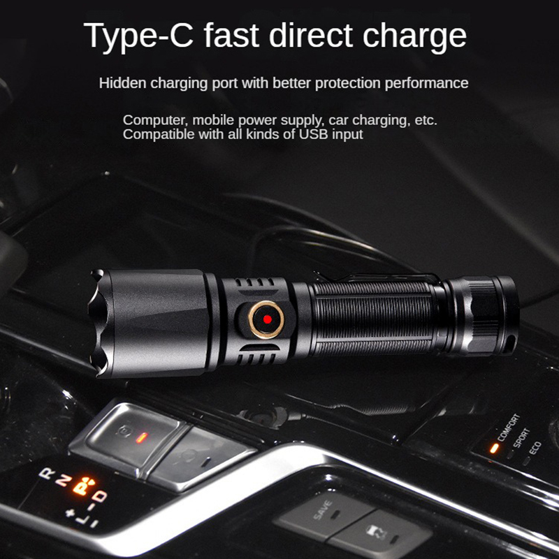 Przenośna latarka EDC z 21700  – Edc Carry Flashlight recenzja i cena