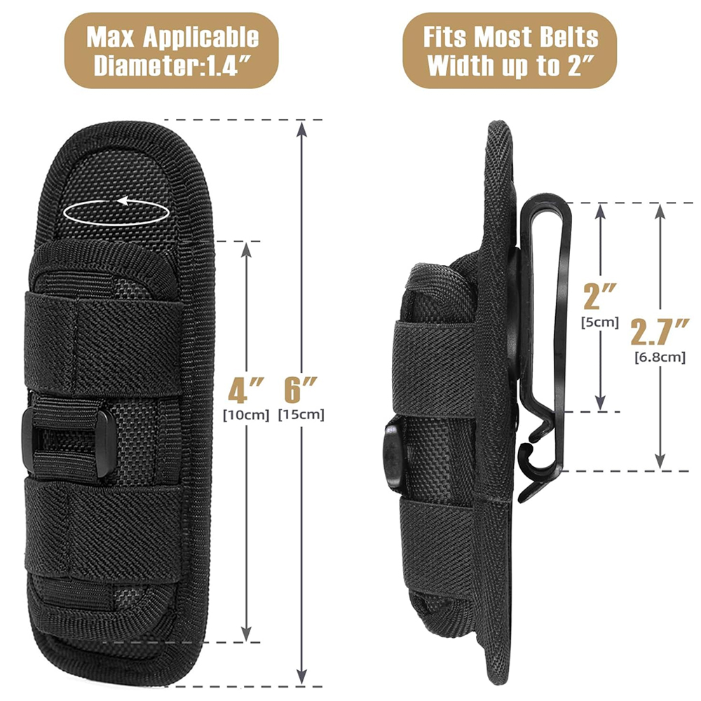 Taktyczna Kabura na Latarkę Mo – Appendix Carry Edc recenzja i cena