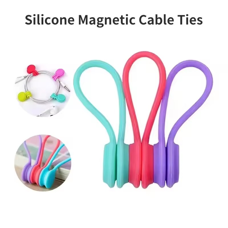 Silikonowe magnetyczne opaski  – Gear Tie Reusable recenzja i cena
