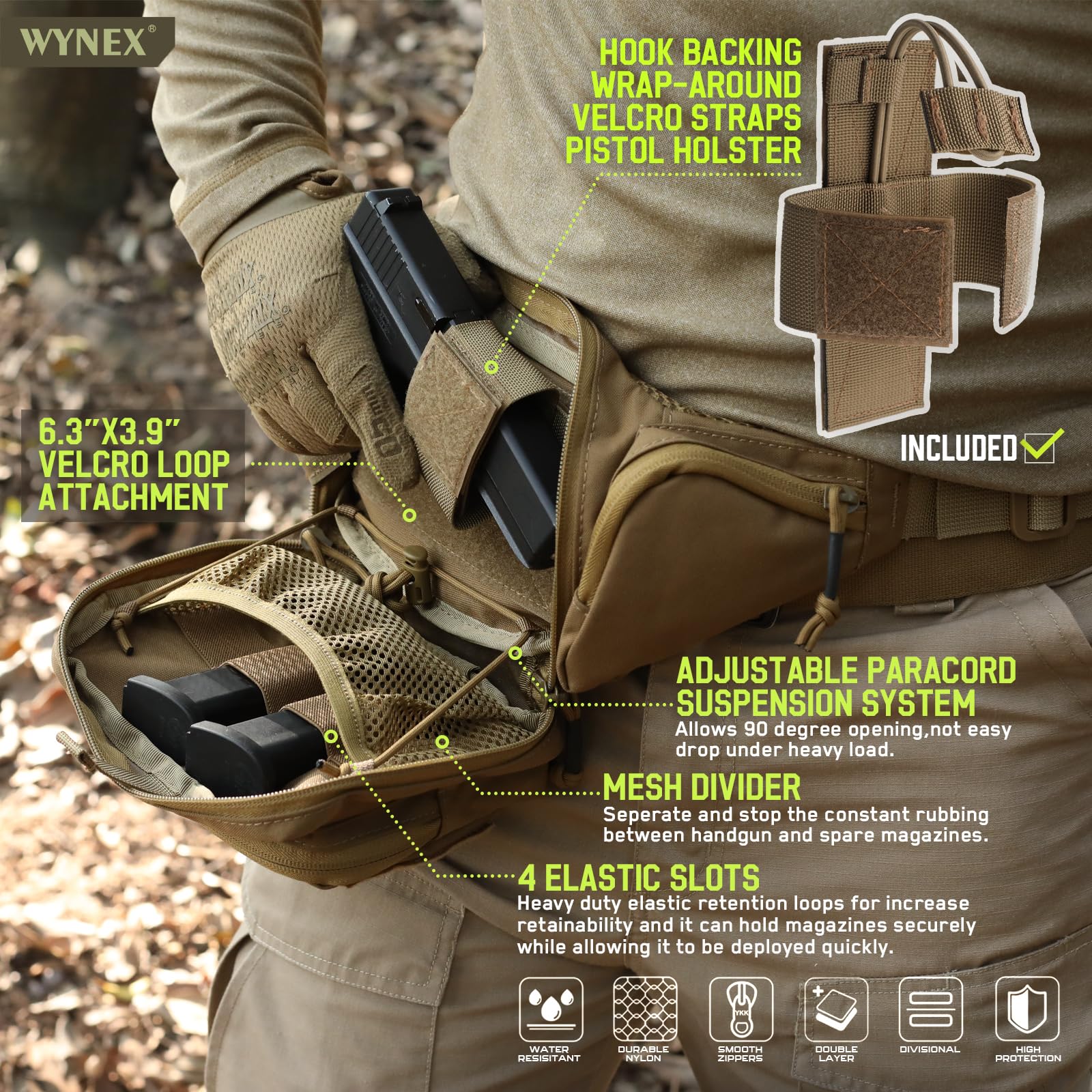 Taktyczna saszetka biodrowa do – Edc Concealed Carry Holster recenzja i cena