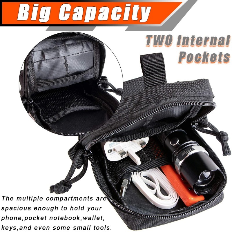 Taktyczna torba biodrowa MOLLE – Edc Carry Box recenzja i cena