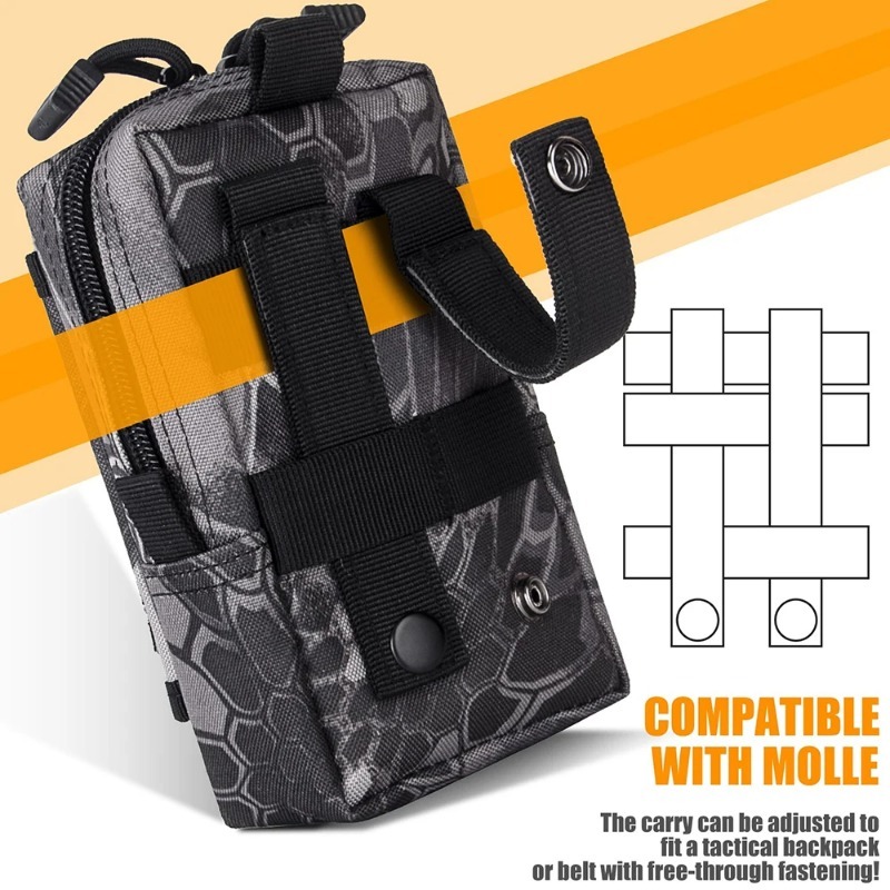 Taktyczna torba biodrowa MOLLE – Edc Carry Box recenzja i cena
