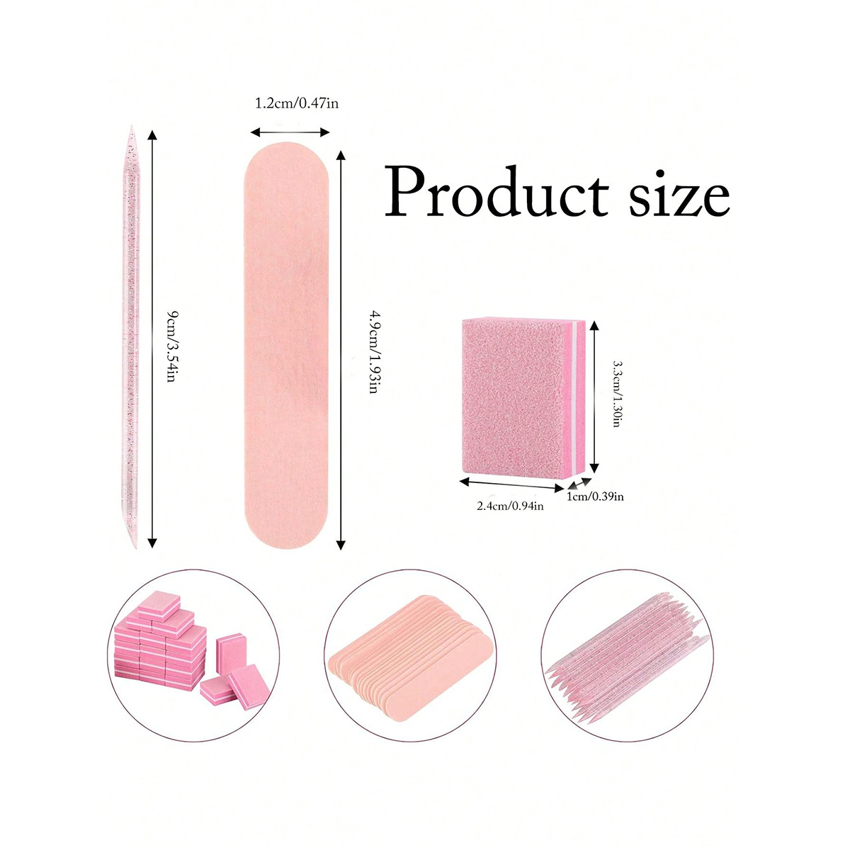 Zestawy do manicure, pakowane  – Nail File Titanium recenzja i cena
