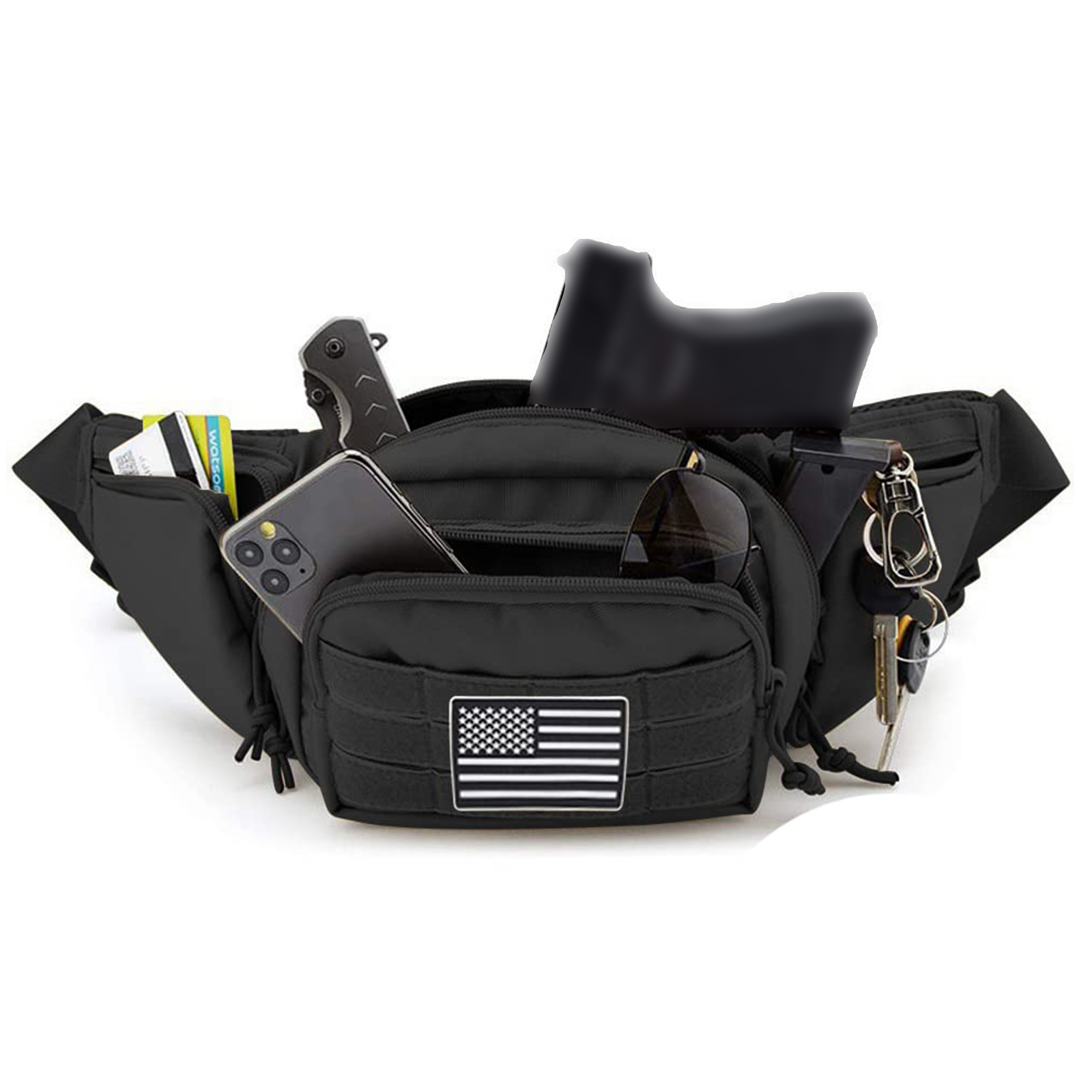 Taktyczna saszetka biodrowa na – Edc Carry Bag For Men recenzja i cena