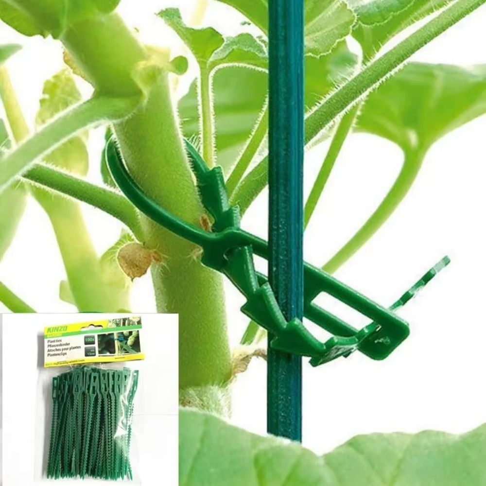 100 szt. Opaski do roślin 13/1 – Gear Tie Reusable recenzja i cena