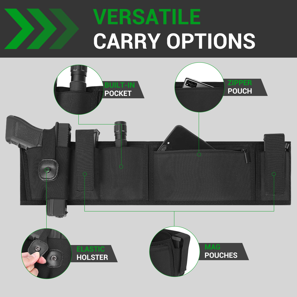 Kabura na brzuch, kabura do uk – Edc Concealed Carry Holster recenzja i cena
