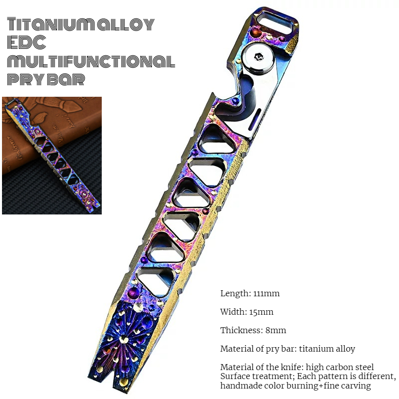 Wielofunkcyjny przenośny sprzę – Titanium Pry Bar recenzja i cena